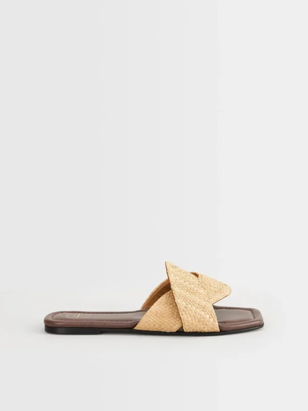 Capurso Raffia Platta Sandaler*ATP Atelier Flash Sale