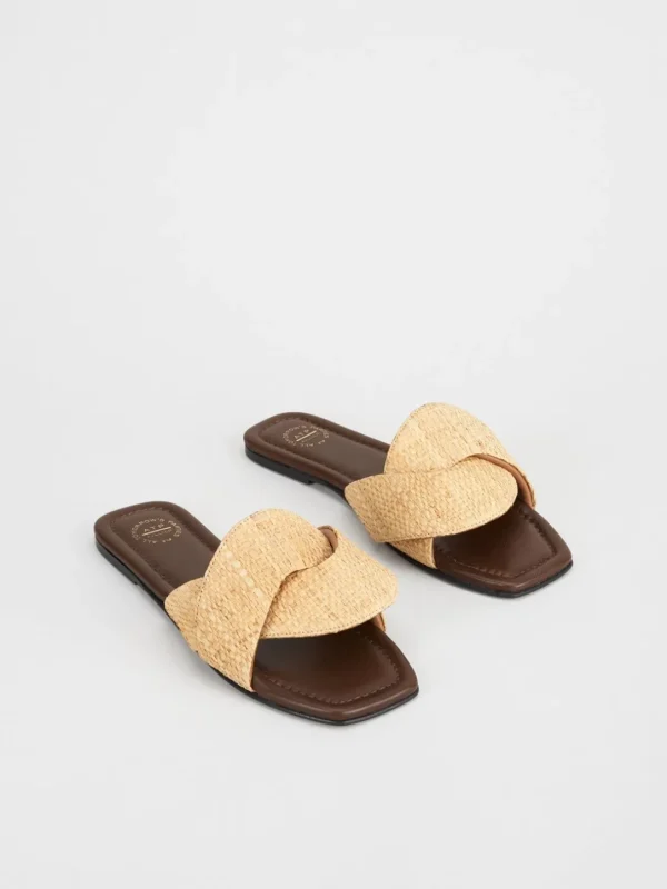 Capurso Raffia Platta Sandaler*ATP Atelier Flash Sale