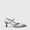 Dernice Metallic Lader Slingback*ATP Atelier Hot