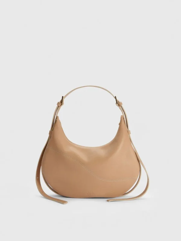 Liveri Grained Leather Small Hobo Bag*ATP Atelier Best Sale