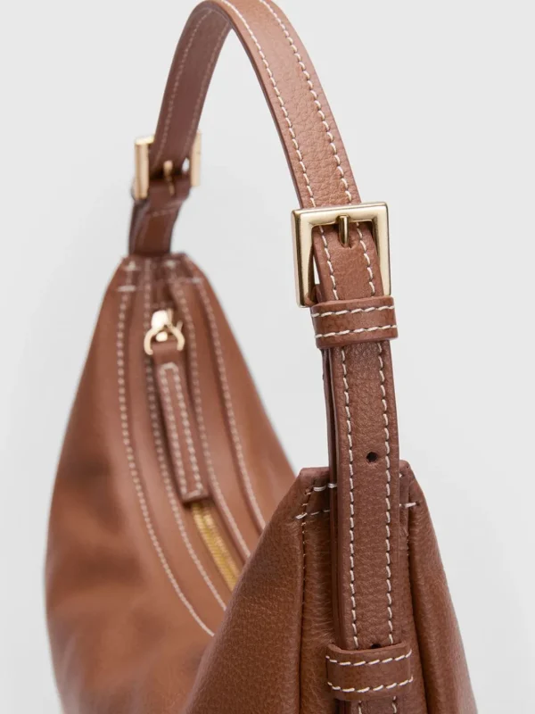 Liveri Grained Leather Small Hobo Bag*ATP Atelier Best