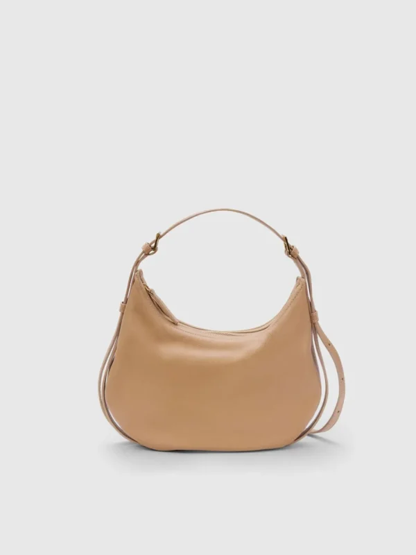 Liveri Grained Leather Small Hobo Bag*ATP Atelier Best Sale