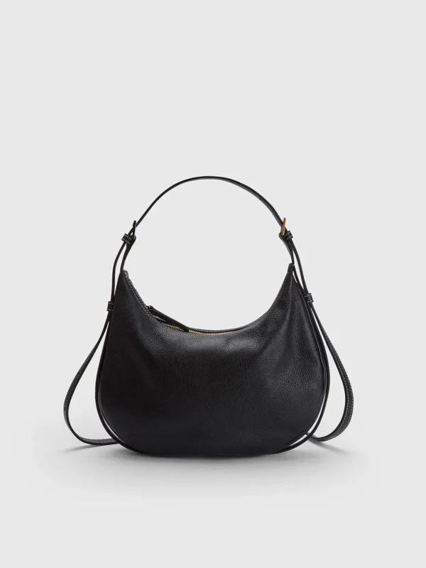 Liveri Grained Leather Small Hobo Bag*ATP Atelier New