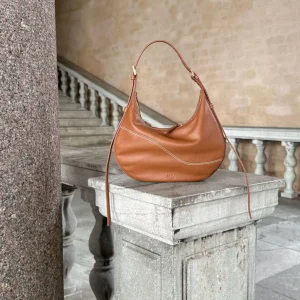 Liveri Grained Leather Small Hobo Bag*ATP Atelier Best