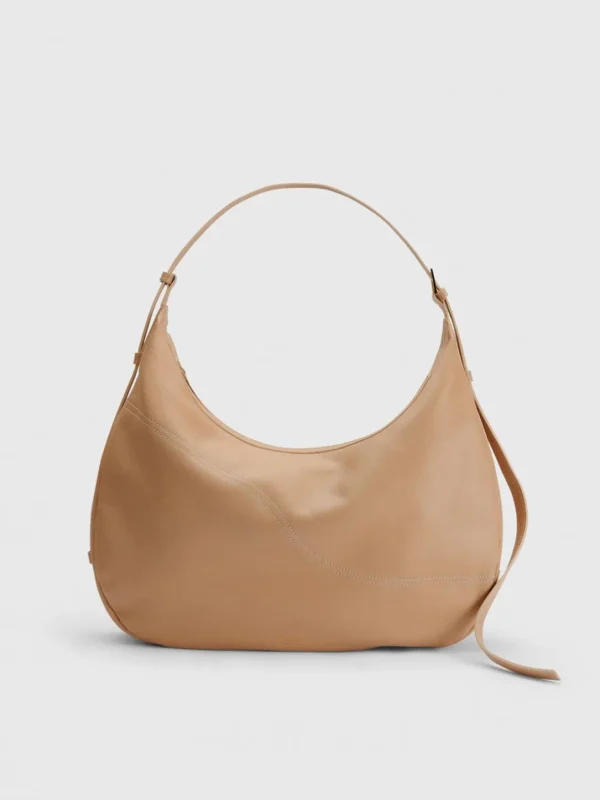 Potenza Grained Leather Large Hobo Bag*ATP Atelier Best