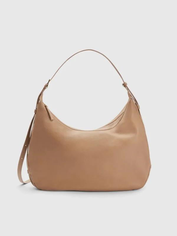 Potenza Grained Leather Large Hobo Bag*ATP Atelier Best