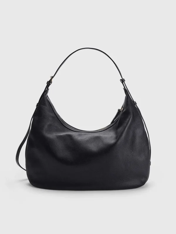 Potenza Grained Leather Large Hobo Bag*ATP Atelier Cheap