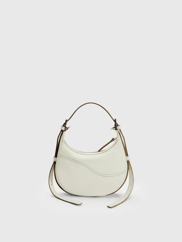 Silea Grained Leather Mini Hobo Bag*ATP Atelier Best