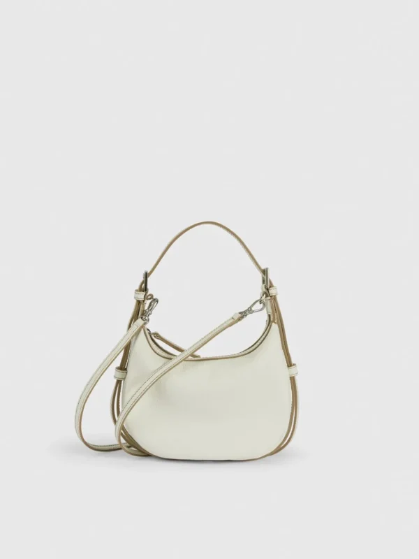 Silea Grained Leather Mini Hobo Bag*ATP Atelier Best