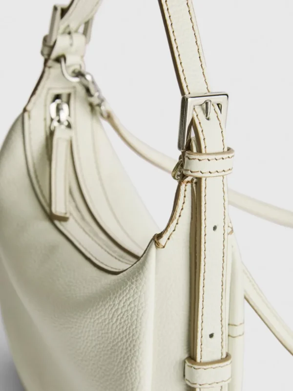 Silea Grained Leather Mini Hobo Bag*ATP Atelier Best